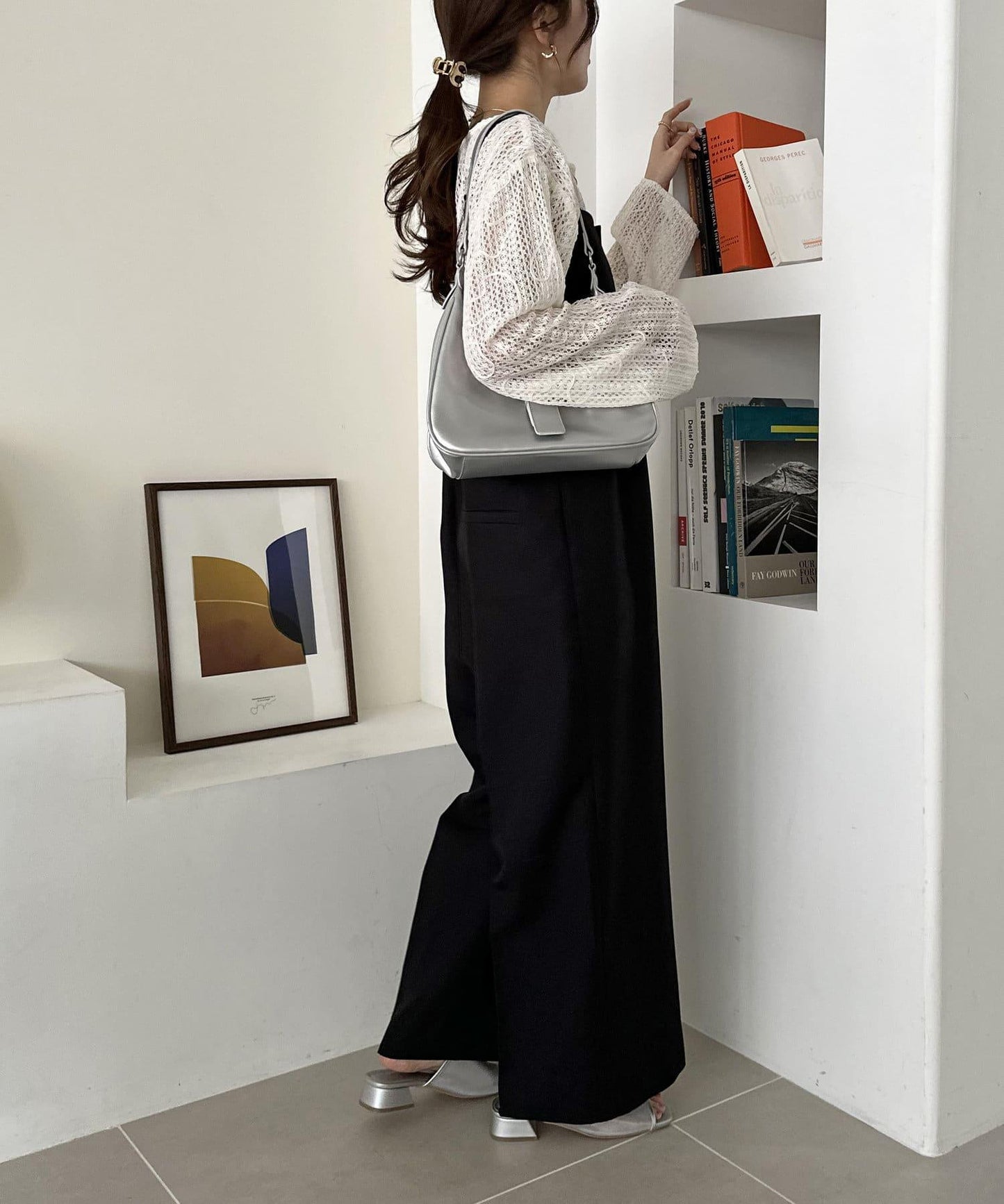 Discoat 網紗設計涼鞋