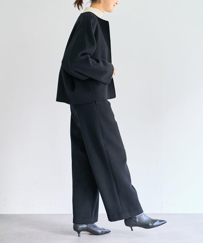 《15 quinze》羊毛海狸呢長褲