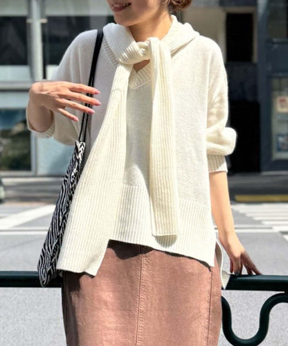 【近日開始】連帽套裝針織衫