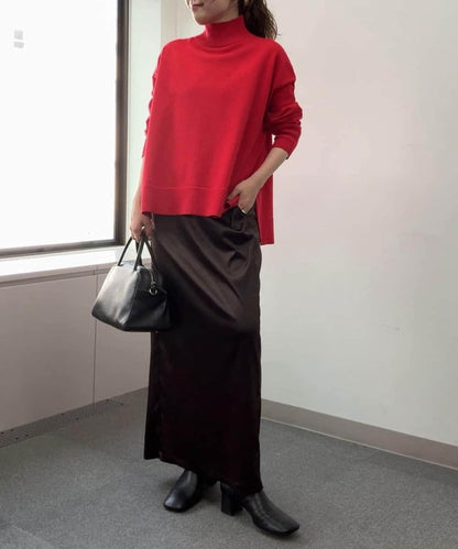【全骨架適用針織衫復刻登場！】寬鬆高領針織衫