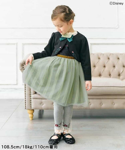 迪士尼角色網紗連衣裙