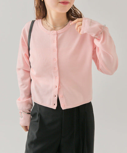 小紐扣長袖開衫
