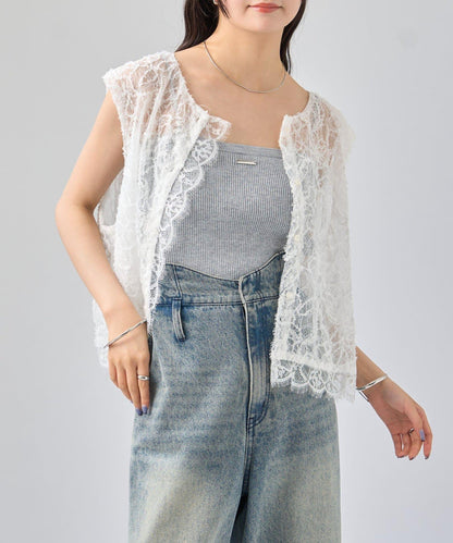 帶胸墊針織吊帶背心