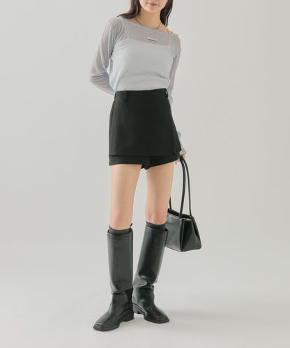 亮片透視套頭衫