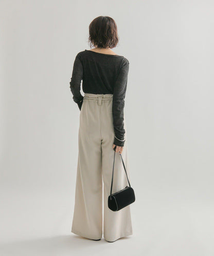 亮片透視套頭衫