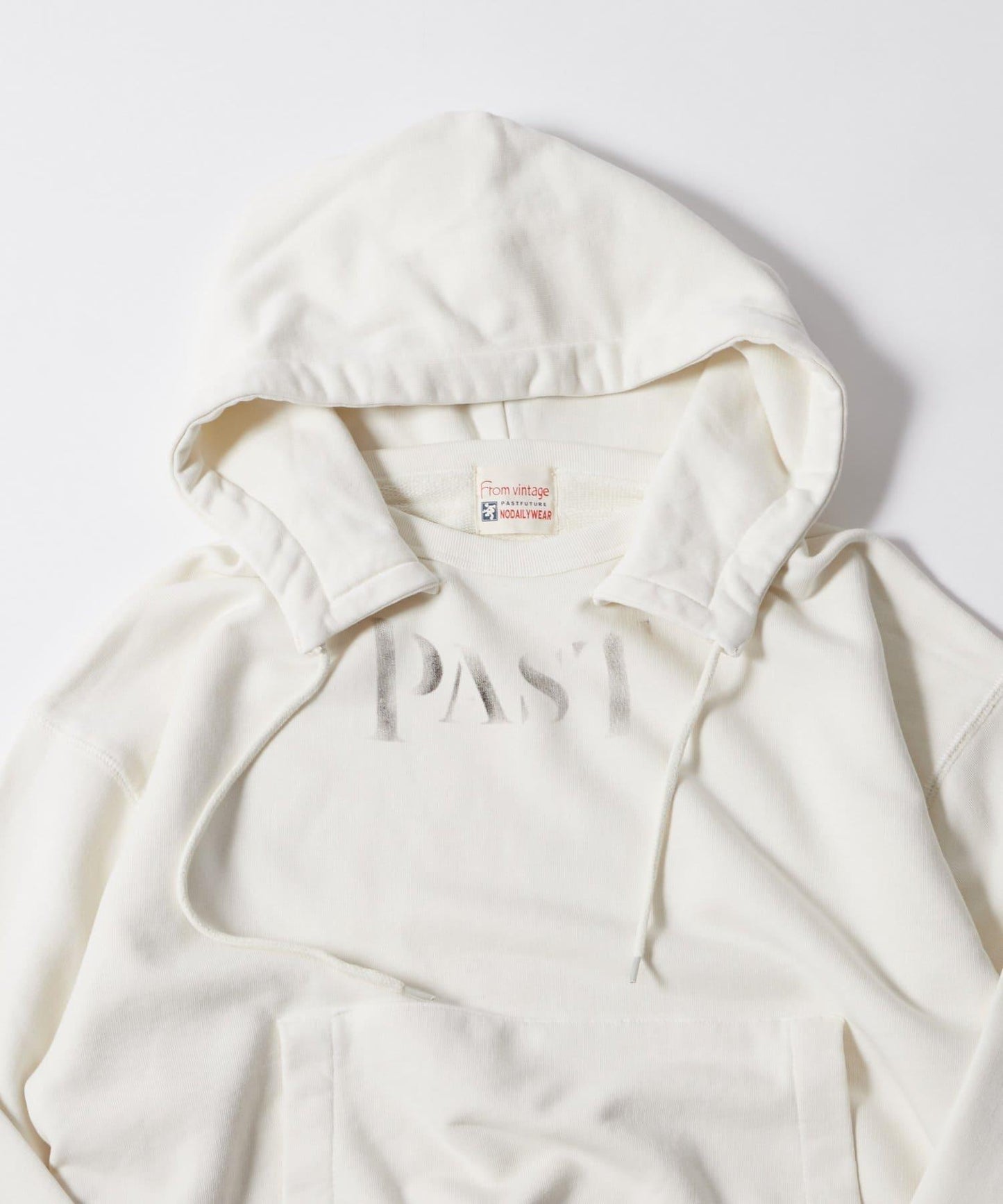 FromVintage PAST可拆卸連帽衫