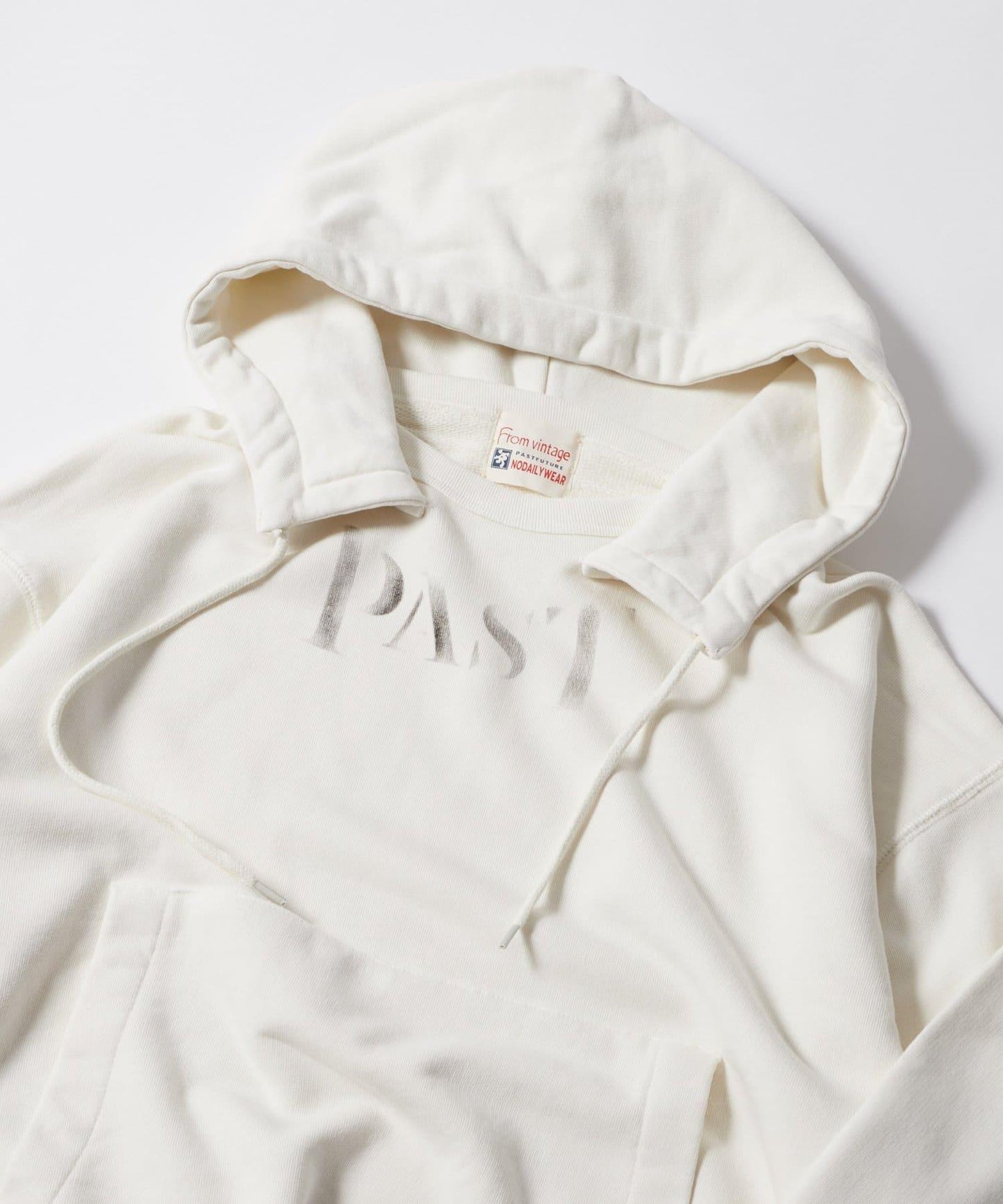 FromVintage PAST可拆卸連帽衫