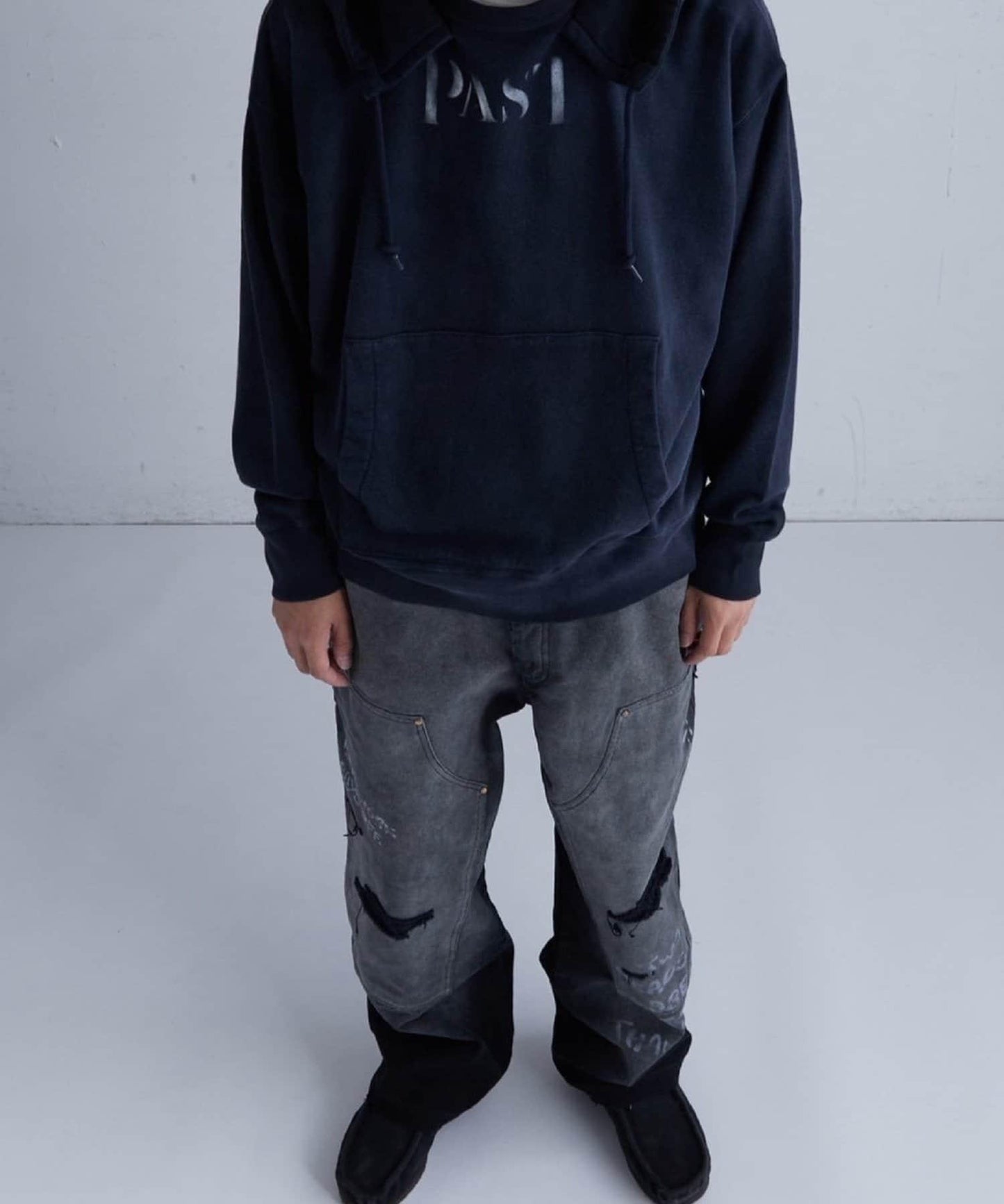 FromVintage PAST可拆卸連帽衫