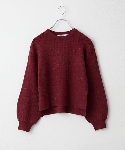 亮片迷你針織套頭衫