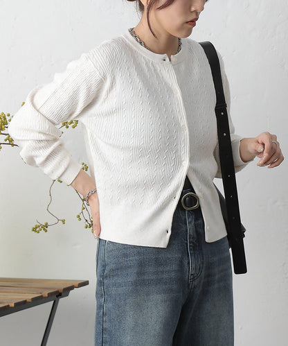 亮片迷你針織開衫