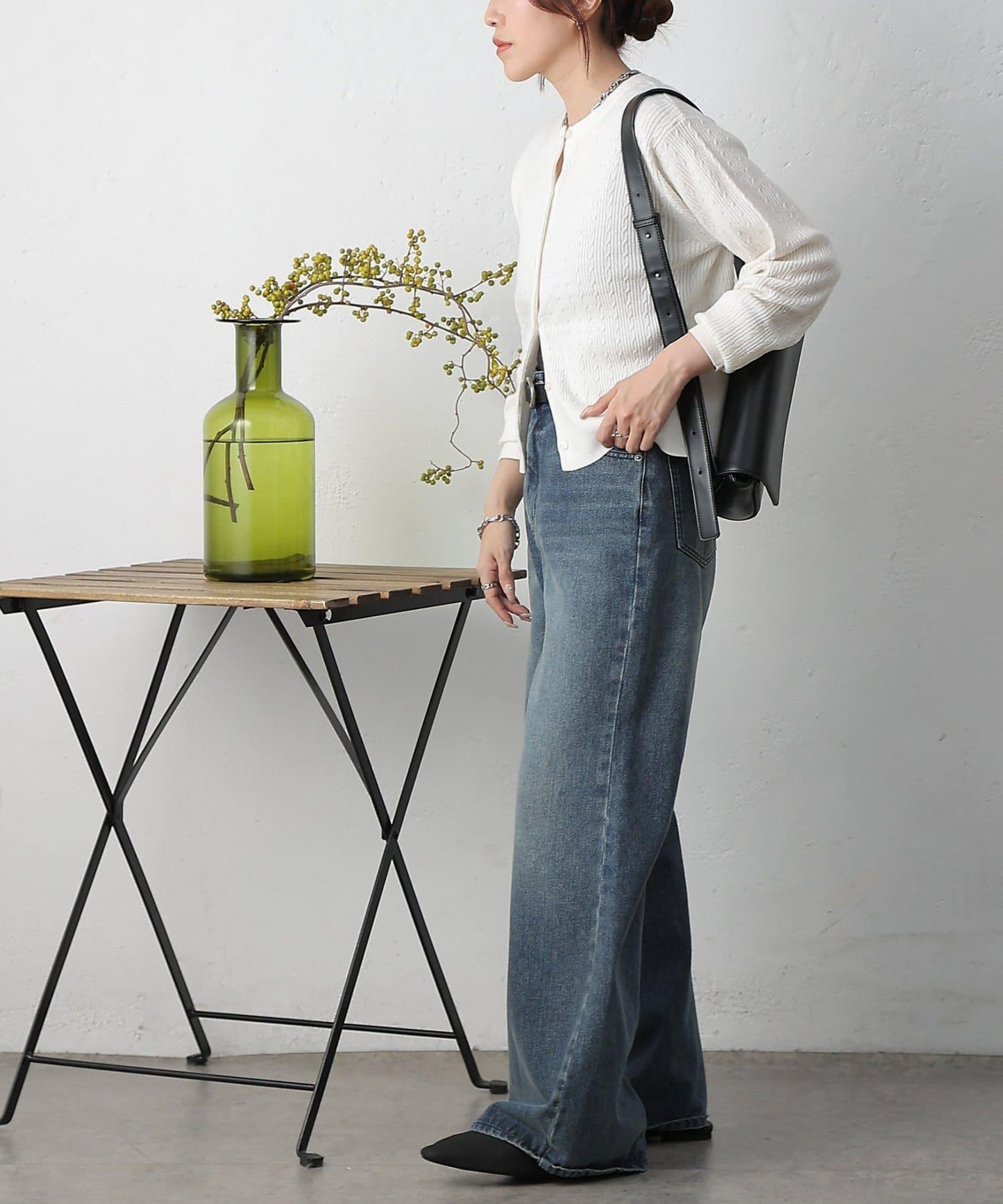 亮片迷你針織開衫