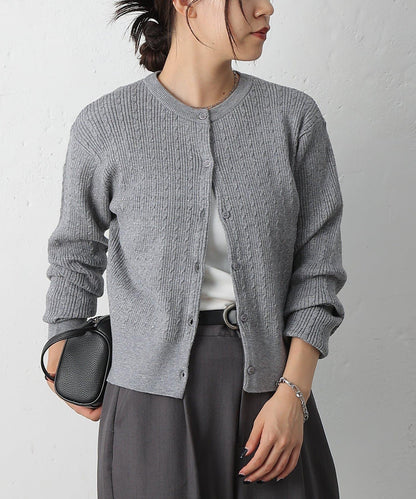 亮片迷你針織開衫