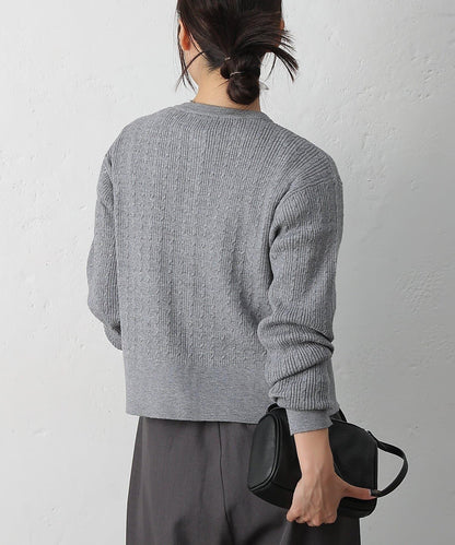 亮片迷你針織開衫