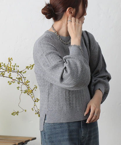 亮片迷你針織套頭衫