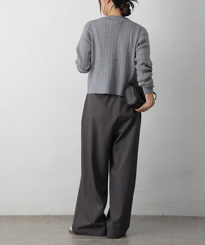 亮片迷你針織開衫