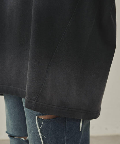 【paradigm】氣烤天竺硫化染噴霧T恤