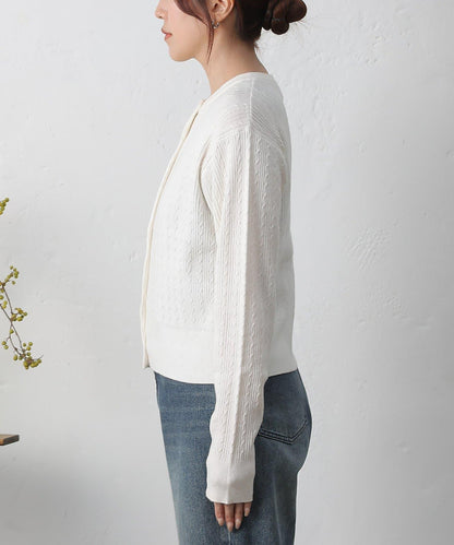 亮片迷你針織開衫