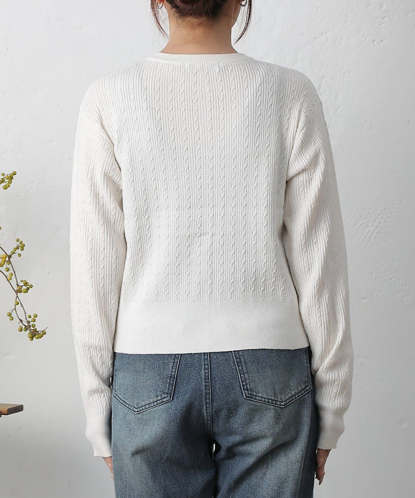 亮片迷你針織開衫