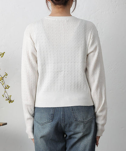 亮片迷你針織開衫