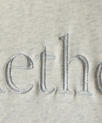 Aether刺繡寬鬆衛衣套頭衫
