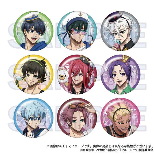 《藍色監獄》 主題樂園版隨機徽章【BOX/9個裝】