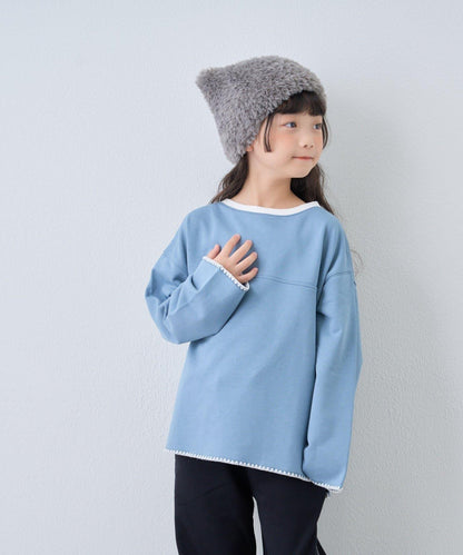 【KIDS】貓耳毛絨帽