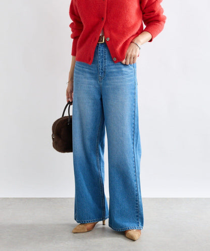 【MONN.:.(モン)】寬鬆牛仔褲