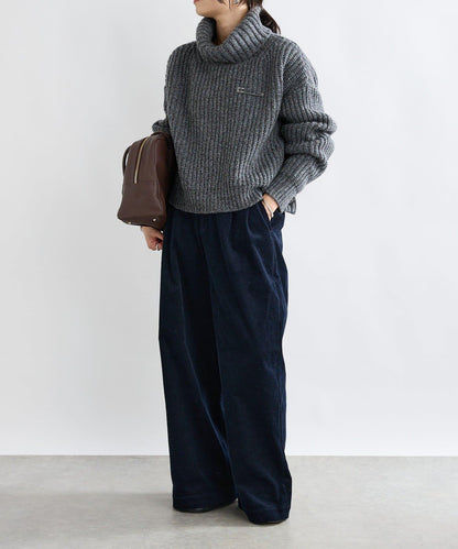 【MONN.:.(モン)】高領針織衫