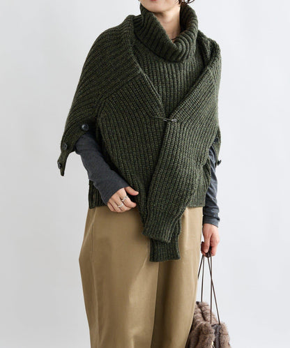 【MONN.:.(モン)】高領針織衫