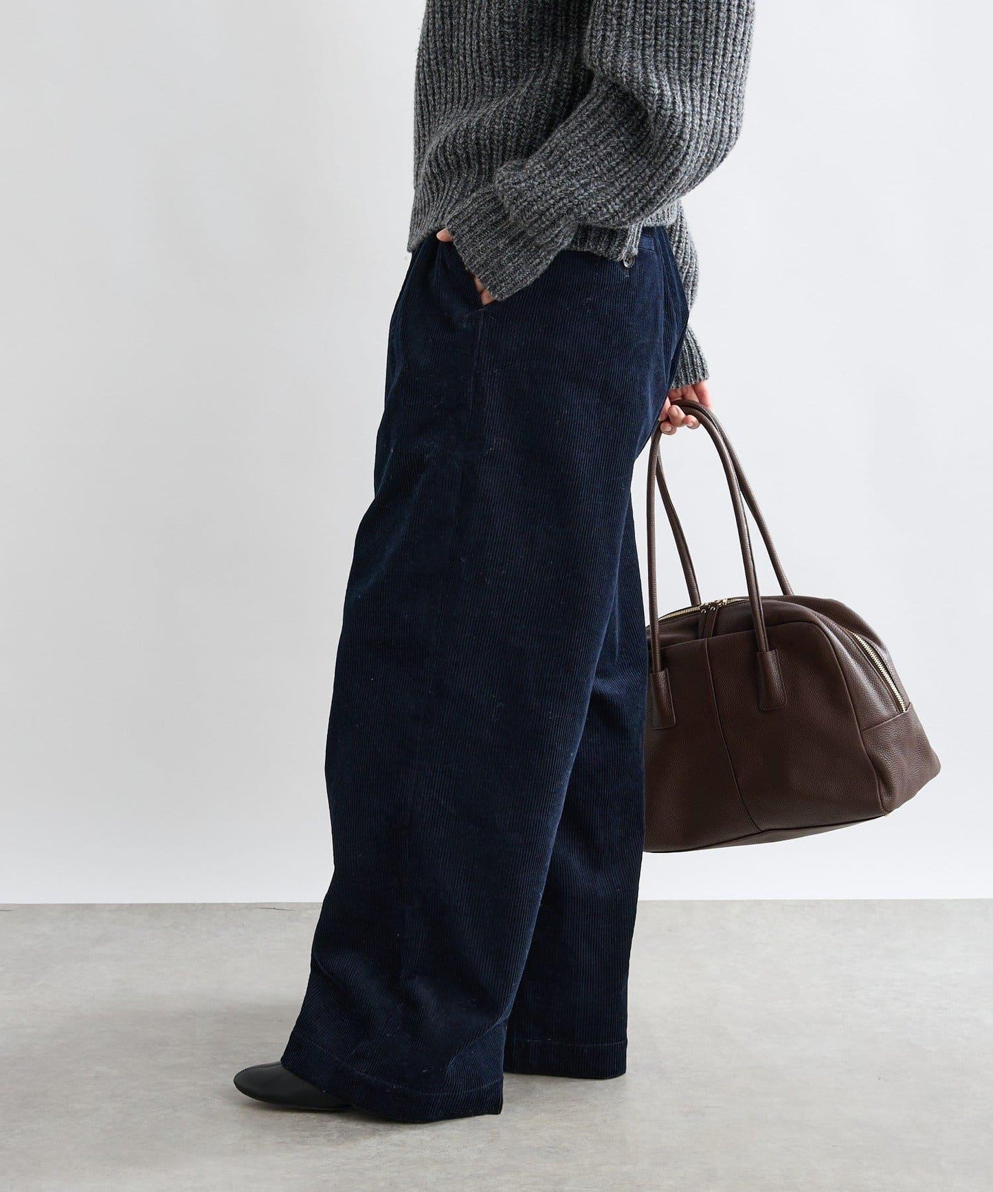 【MONN.:.(モン)】燈芯絨長褲