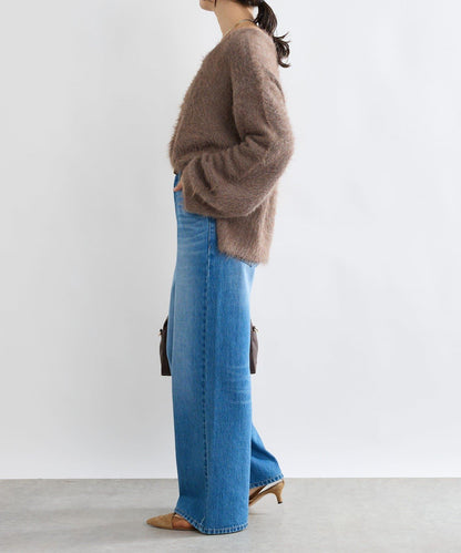 【MONN.:.(モン)】寬鬆牛仔褲