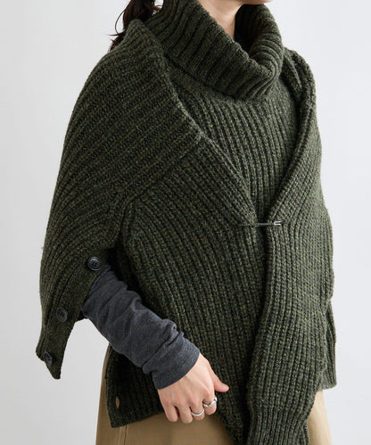 【MONN.:.(モン)】高領針織衫