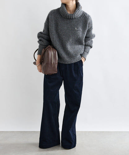 【MONN.:.(モン)】高領針織衫