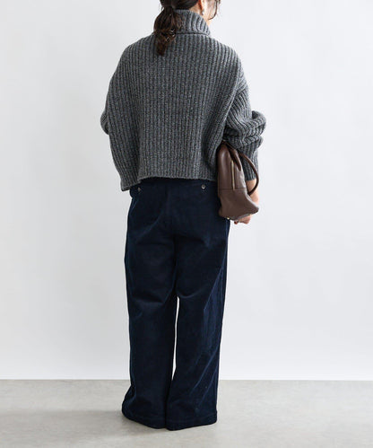 【MONN.:.(モン)】高領針織衫