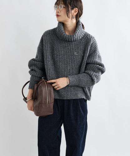 【MONN.:.(モン)】高領針織衫