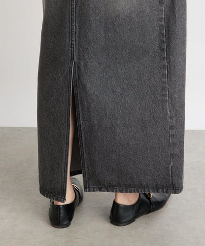 【MONN.:.(モン)】褶襉繭型長裙