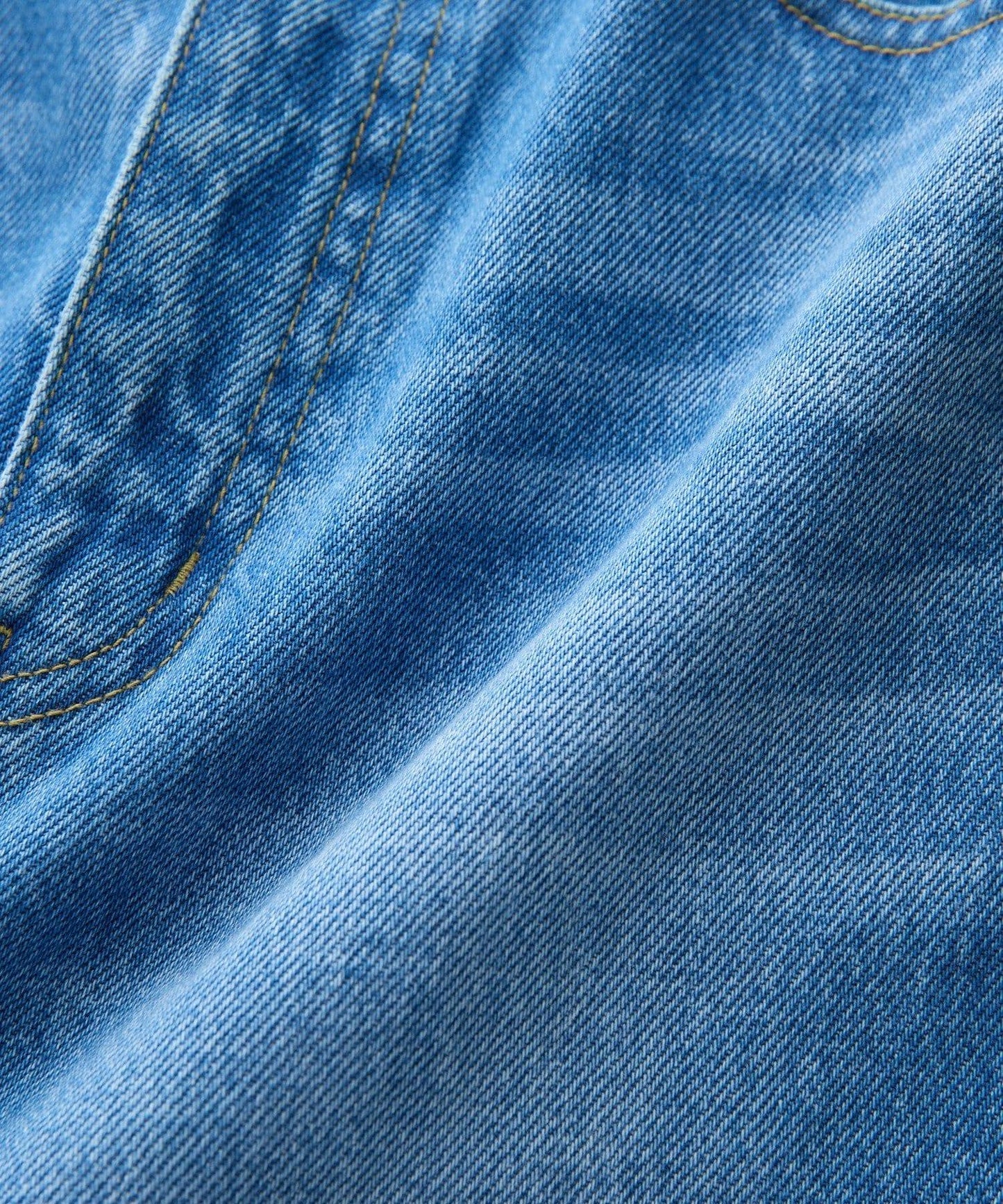 【MONN.:.(モン)】寬鬆牛仔褲