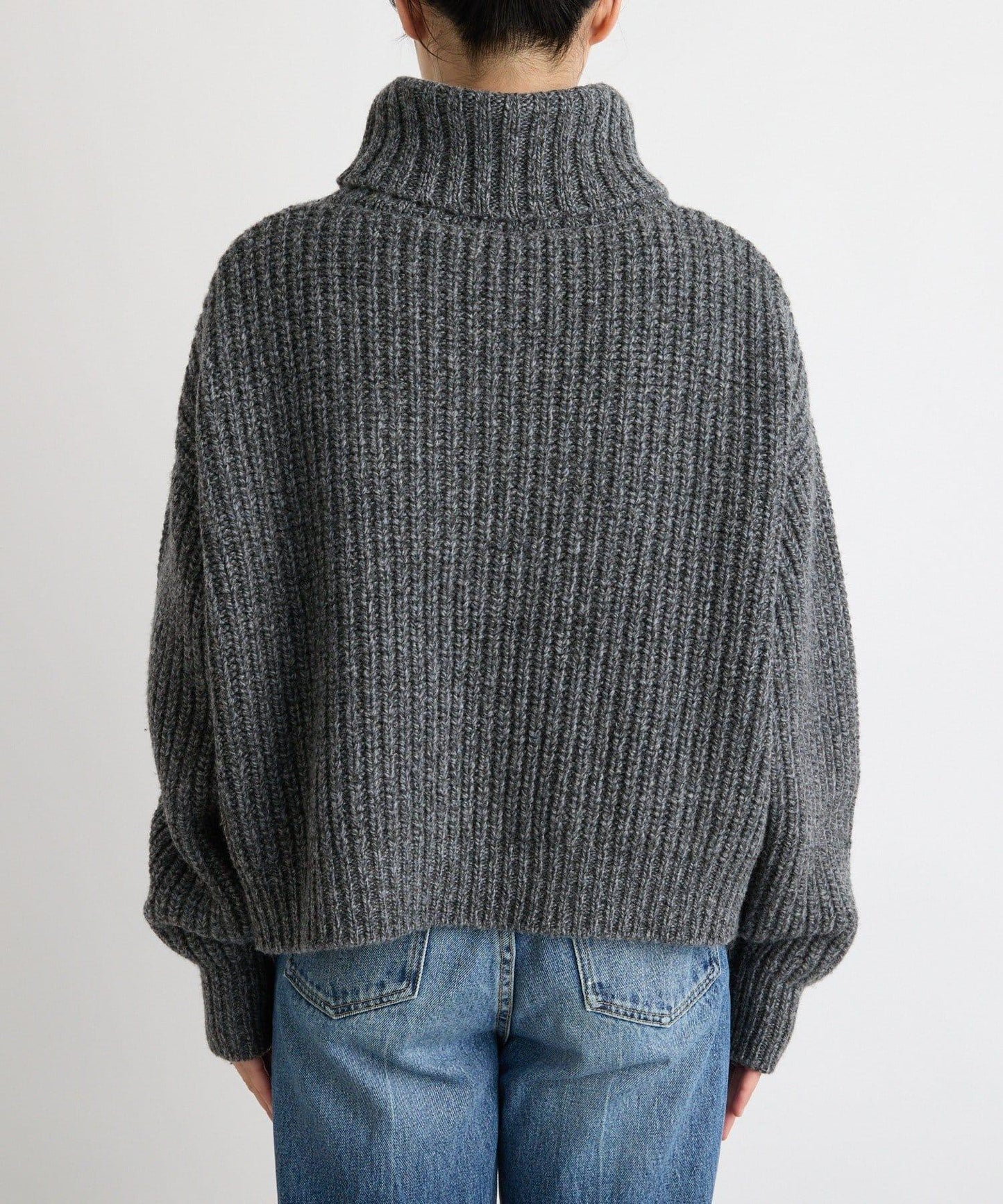 【MONN.:.(モン)】高領針織衫