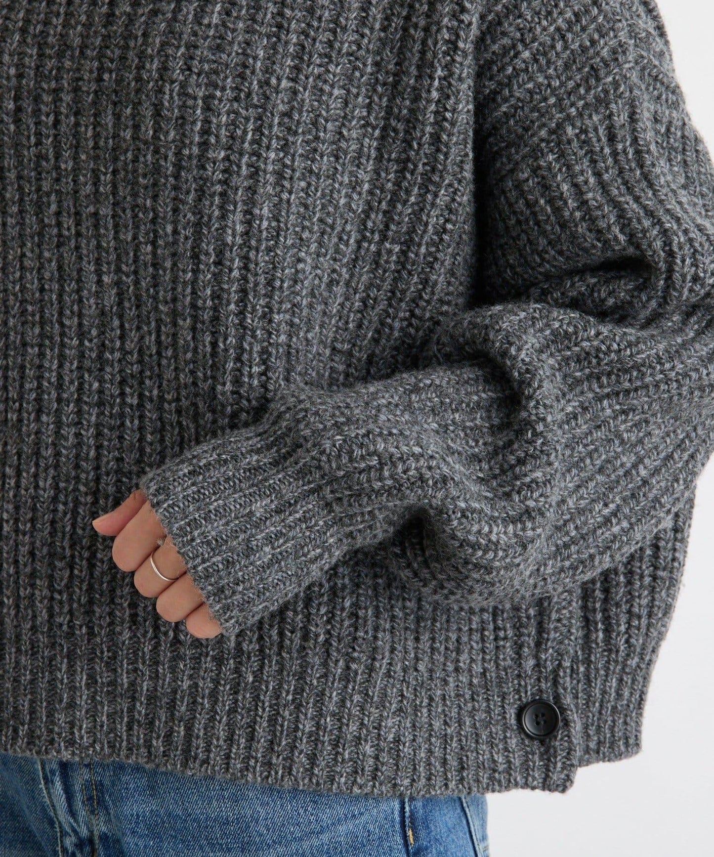 【MONN.:.(モン)】高領針織衫