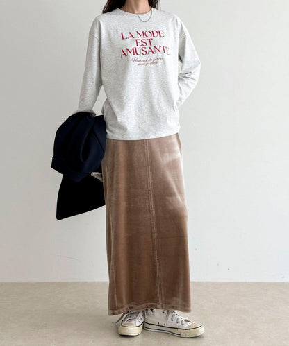 logo印花長袖T恤