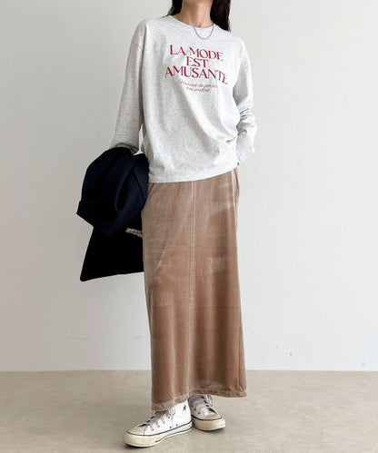 logo印花長袖T恤