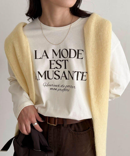 logo印花長袖T恤