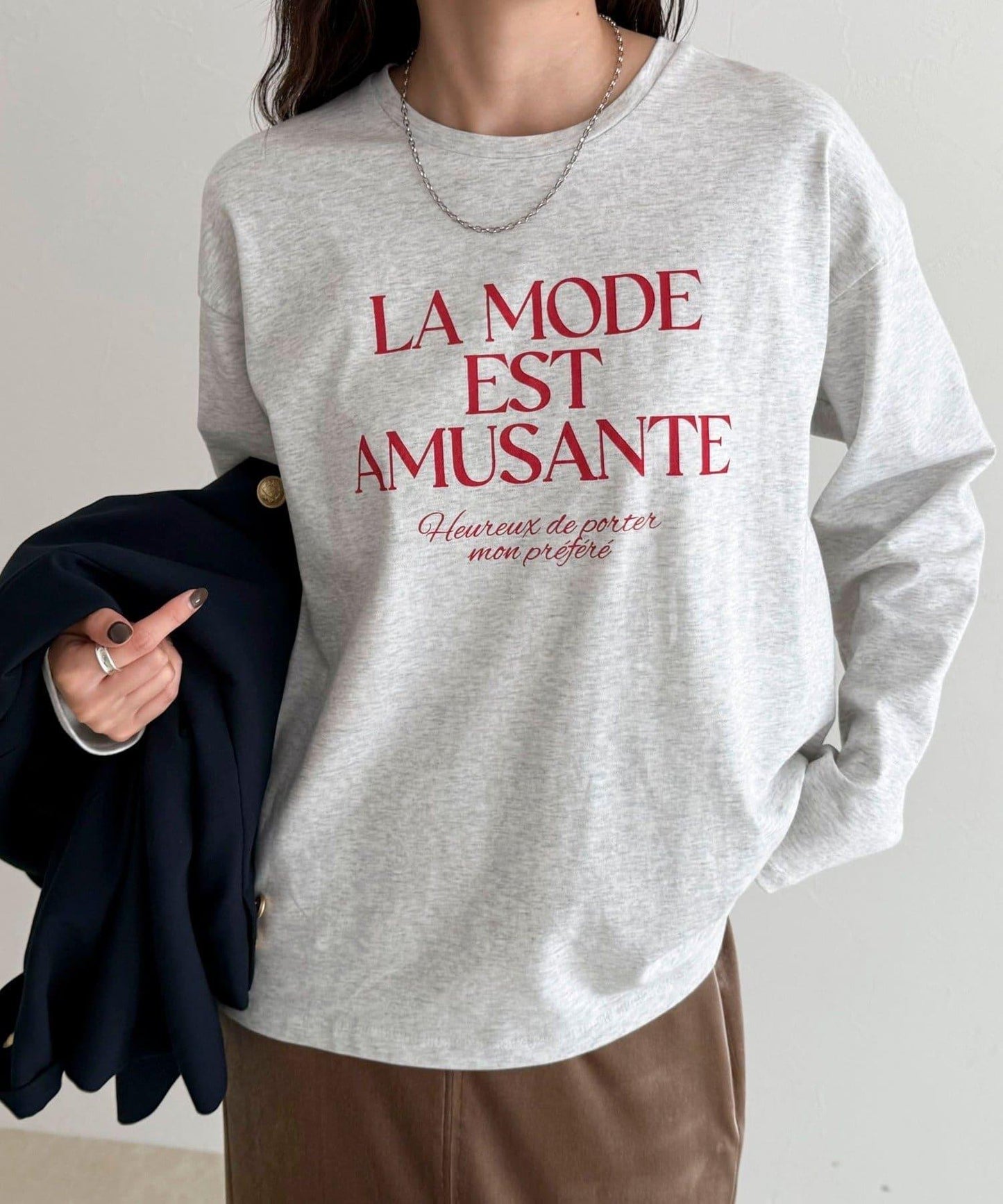 logo印花長袖T恤