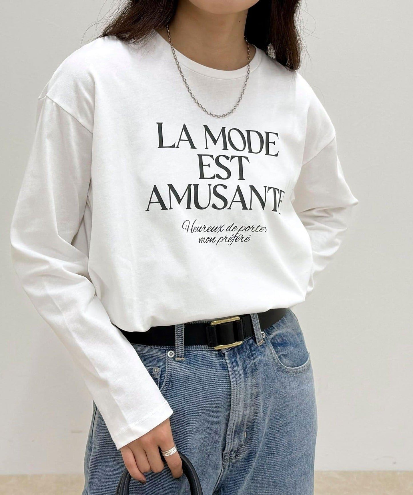 logo印花長袖T恤