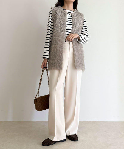 簡約條紋長袖T恤