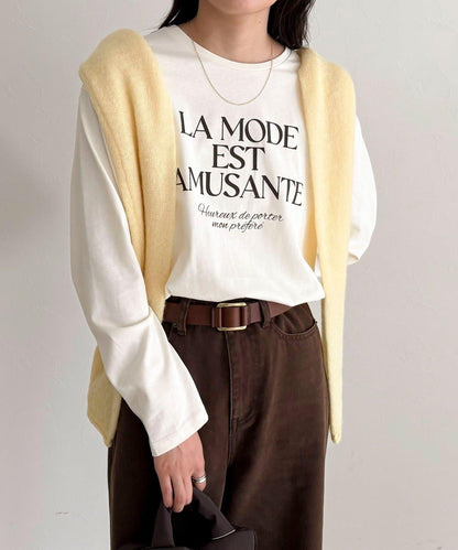 logo印花長袖T恤