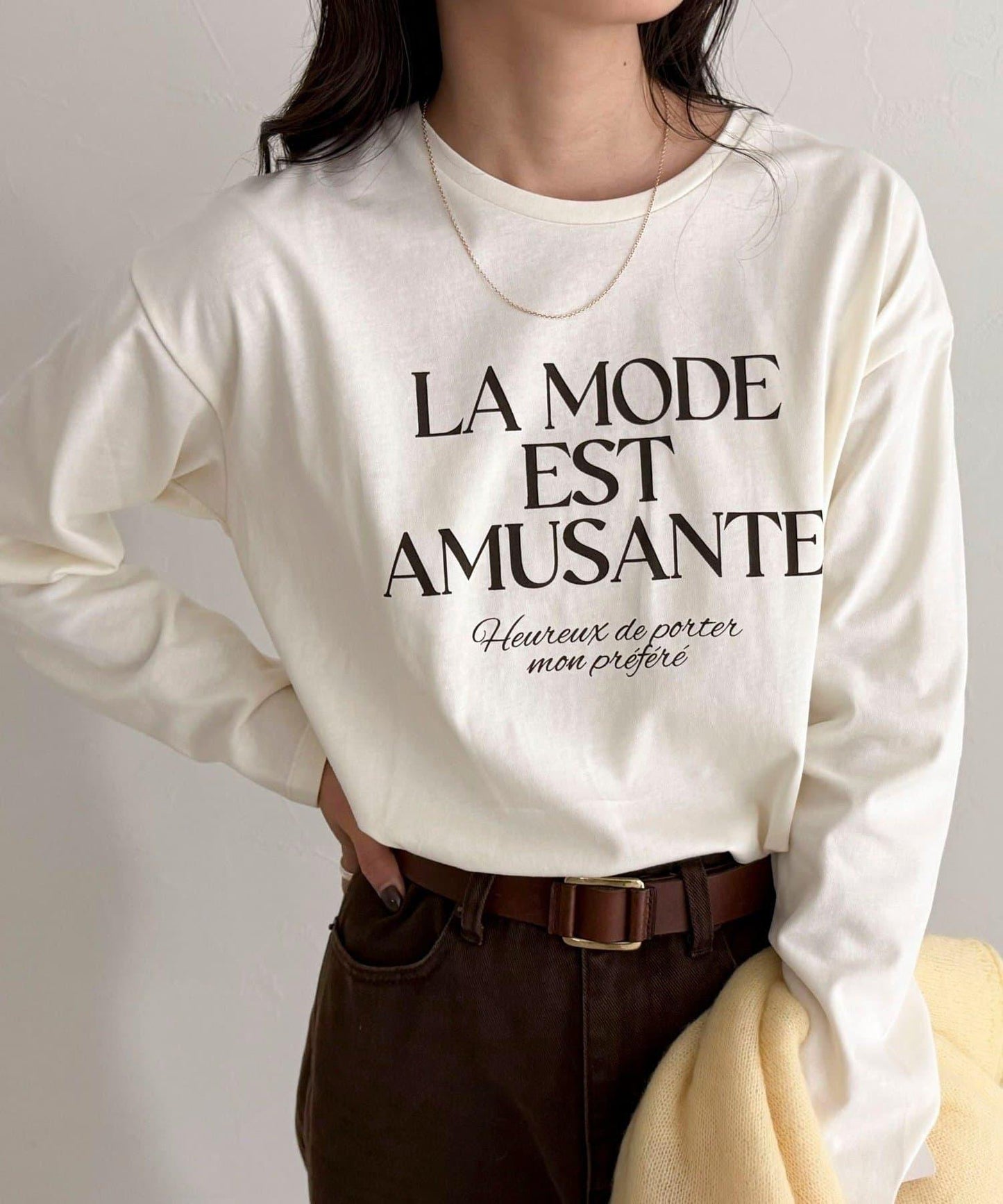 logo印花長袖T恤