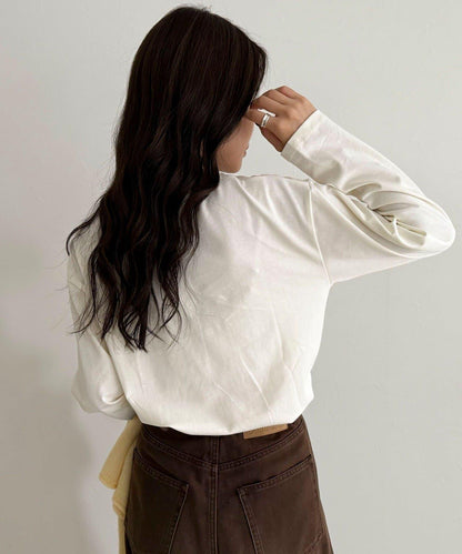 logo印花長袖T恤