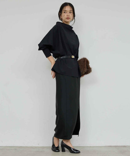 醋酸斜紋半身裙