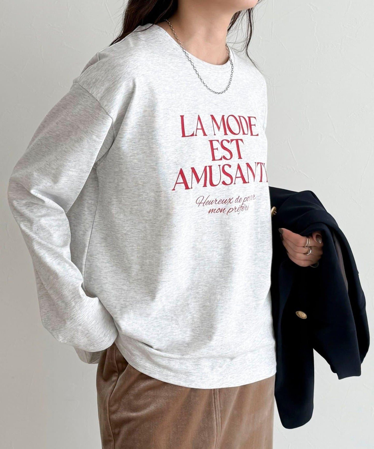 logo印花長袖T恤